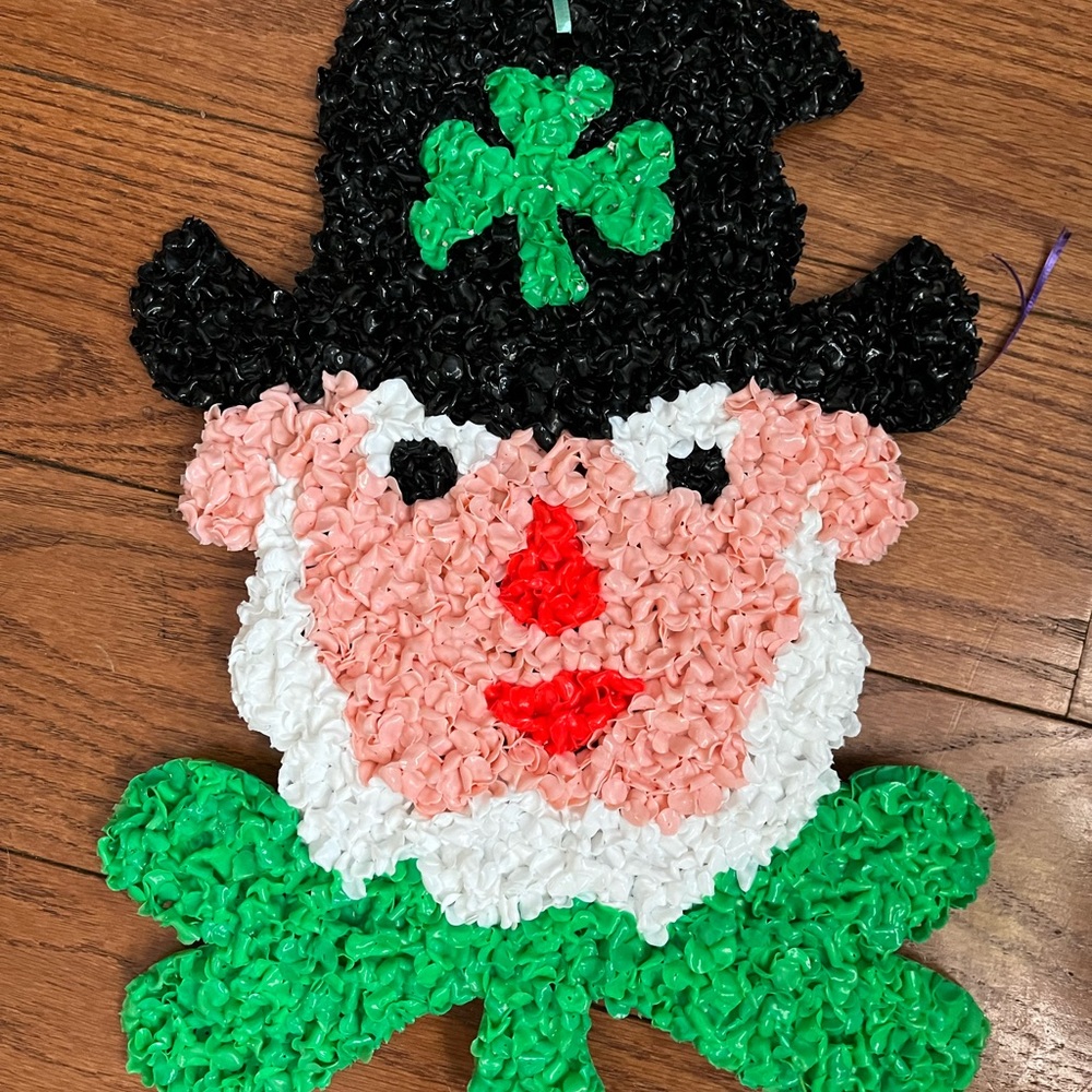 Vintage popcorn holiday decor